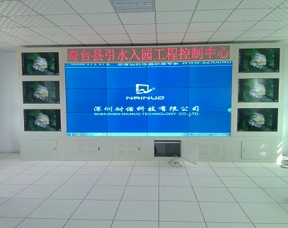 A real estate development company in Qitai County, Xinjiang installs LCD splicing exhibition display system
